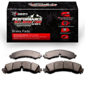 GMC Sierra 3500 HD Brake Pads - Rear - R1 Concepts - Off-Road/Tow - `20-`26